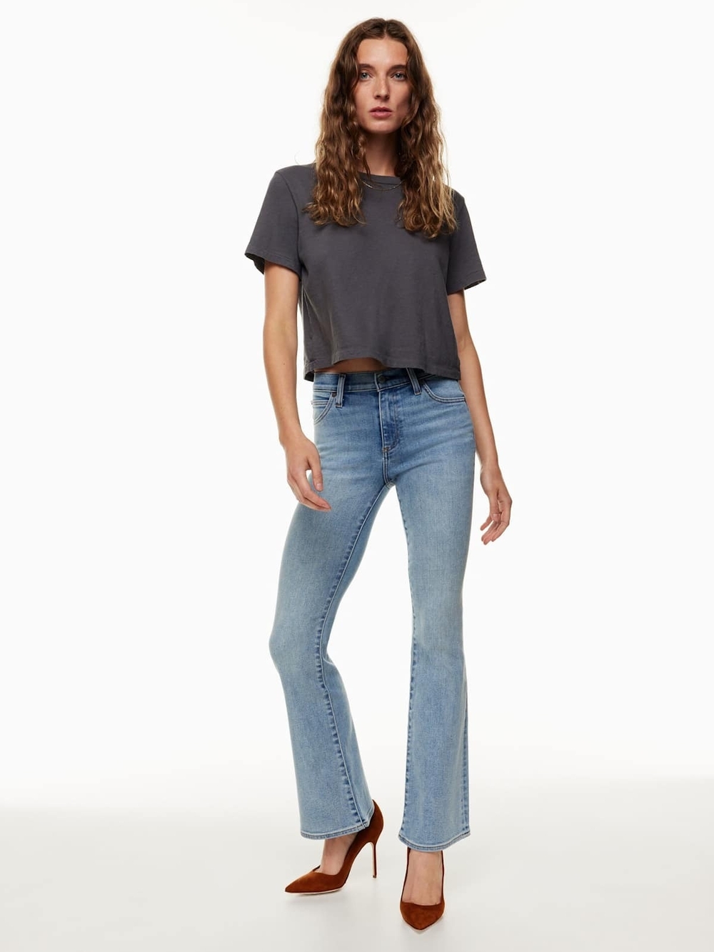 Denim Forum Donna Mid Rise Flare